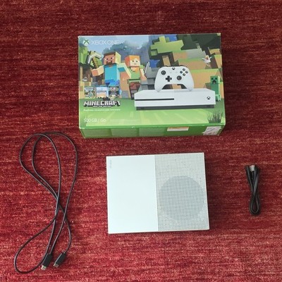 Microsoft Xbox One S Minecraft Edition 500GB White Console