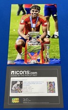 Lamine Yamal Signed 12x16 Autographed Photo Barcelona Icons COA BOLD AUTO