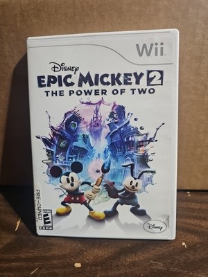 Epic Mickey 2: The Power of Two (Nintendo Wii) CIB COMPLETE