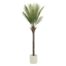Palmier artificiel plante artificielle arbre en pot 180 cm intérieur/extérieur