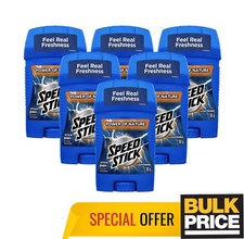 Mennen Speed Stick Lightning Deodorant Stick 24H Odor Protection Bulk Deal 6 Pcs