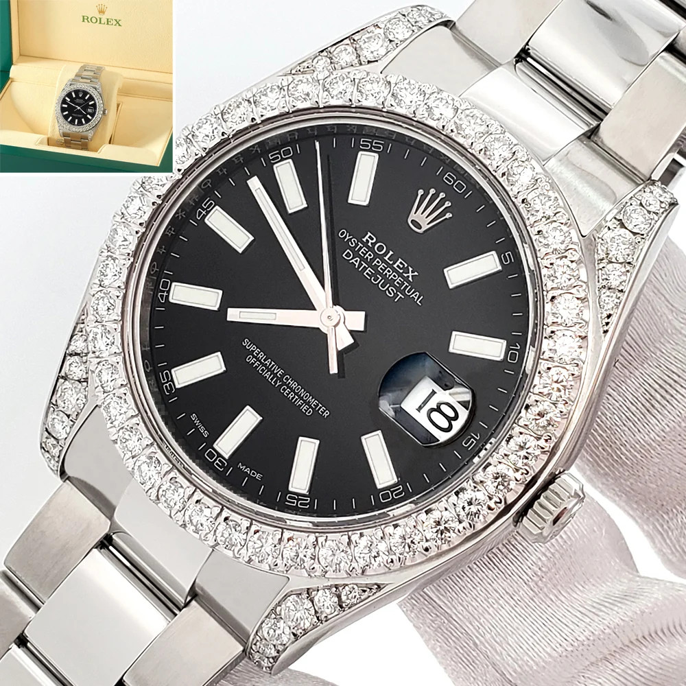 Rolex Datejust II 4.5CT Diamonds w