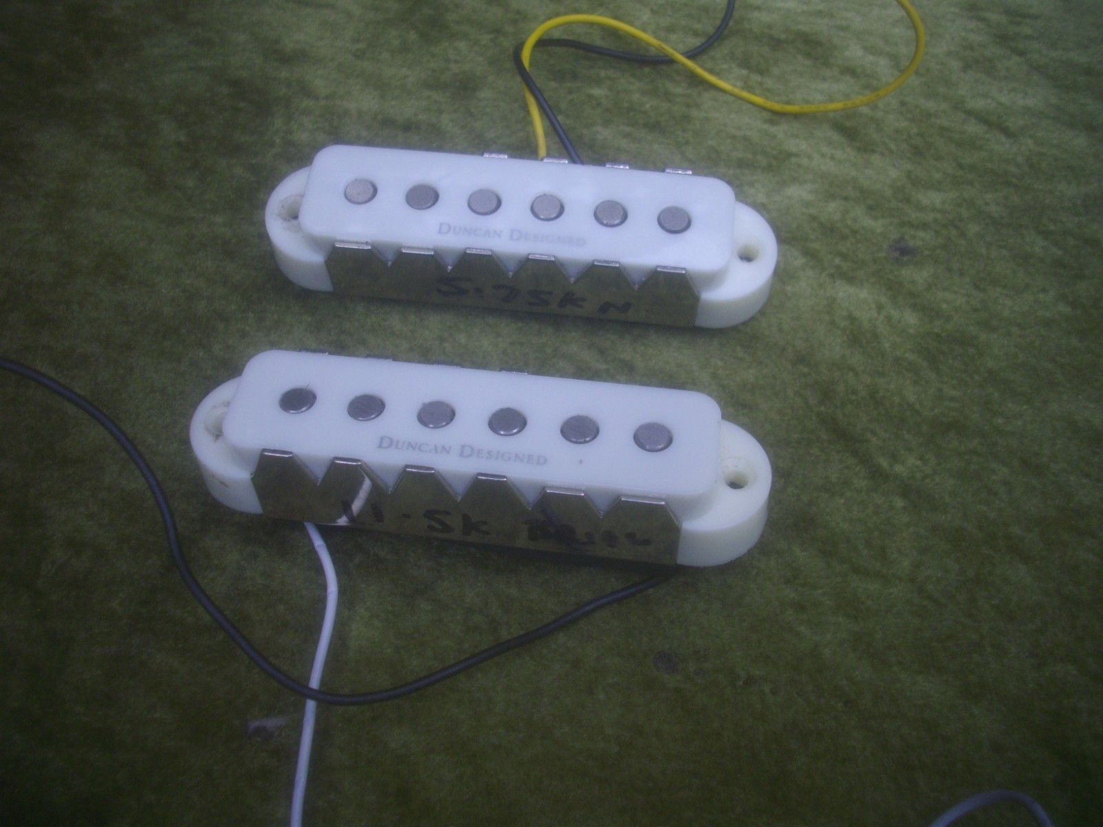 DUNCAN DESIGNED JAGUAR  GUITAR PICKUPS 11.5 K BRIDGE  5.75 K NECK  FREE P & P 3