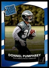 2017 Donruss Donnel Pumphrey Rookie Philadelphia Eagles #312