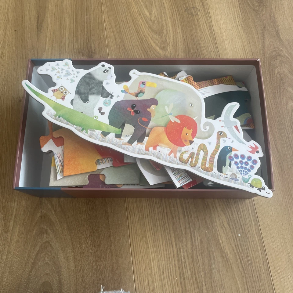 Djeco Puzzle Geant - Animal Parade - 36 Pieces - Over 1 m long - Image 3 of 4