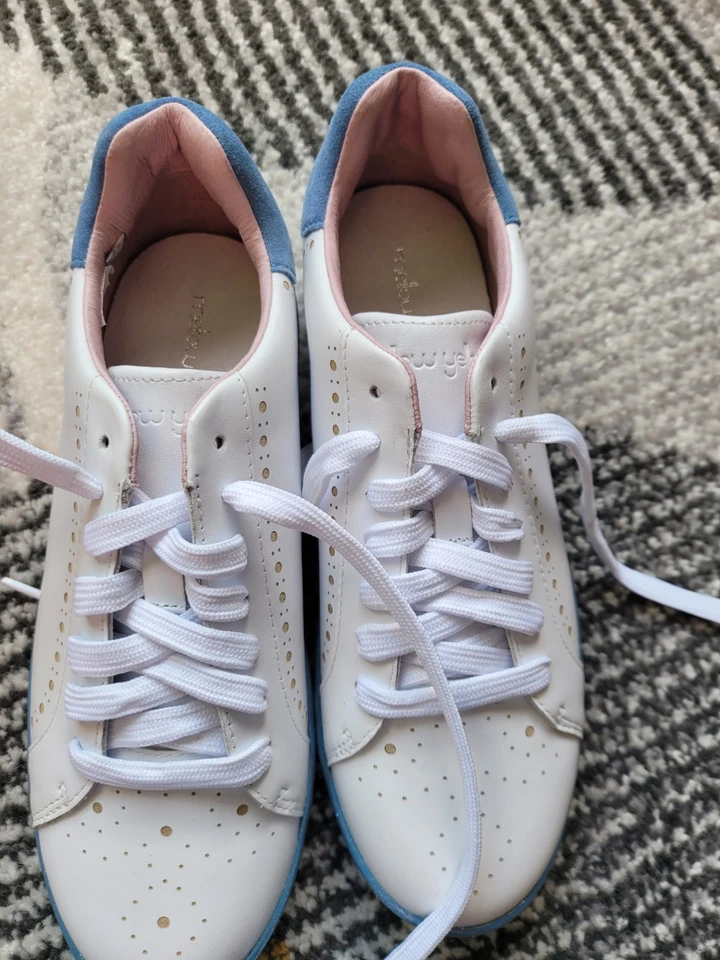 Derbies/baskets en cuir, Neuves T37 Mellow Yellow - Photo 1/4