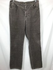 Lee Riders Corduroy Pants 34x32 Brown Straight VTG United Garment Workers tag38
