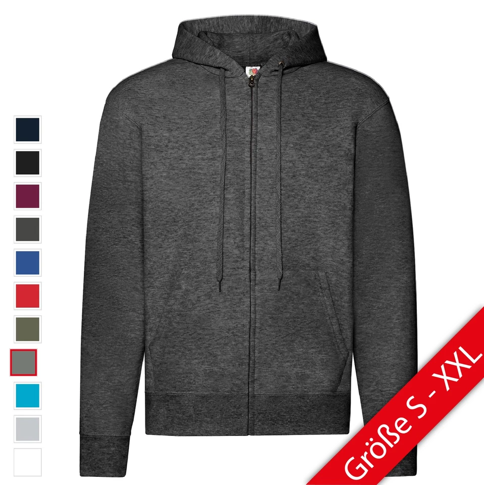 Chaqueta sudadera clásica con capucha Fruit of the Loom - Imagen 1 de 1