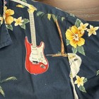 Pacific Legend , Made in Hawaii,  XL Hawiian Shirt, Guitars — photo 3