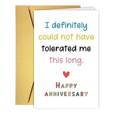 Valentine's Day Card for Husband Men Him Her, Funny Anniversary Card  Gifts ...