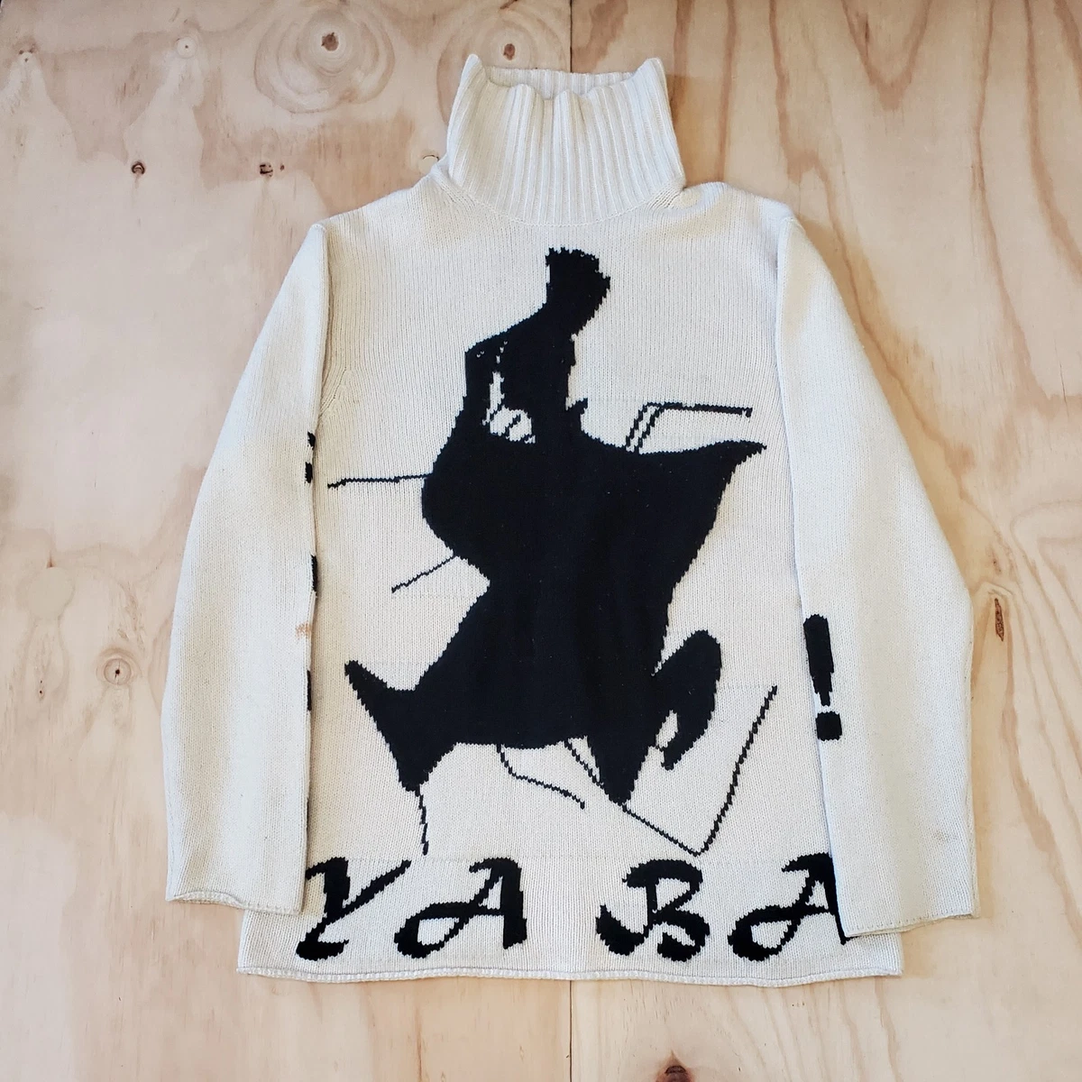 【y's for men 】80s〜archive wool knit Issey Miyake Knit Sweater, 1980s – Japanese Fashion Archive