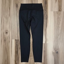 VUORI Women's Black Ribbed Inversion Leggings Small Yoga