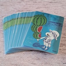 ONE PIECE NatsuComi 30set Metakira Card Oda Watermelon Luffy Summer Comic Promo