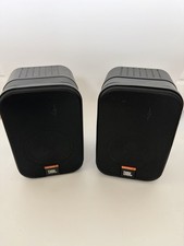 JBL Control 1 Bookshelf Speakers Matched Pair / Needs Re-foam