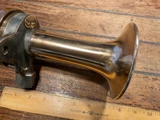 Vintage, Working! Bronze Cunninham Air Horn 7"Long, Street Rod, Boat (Mod 1SS)