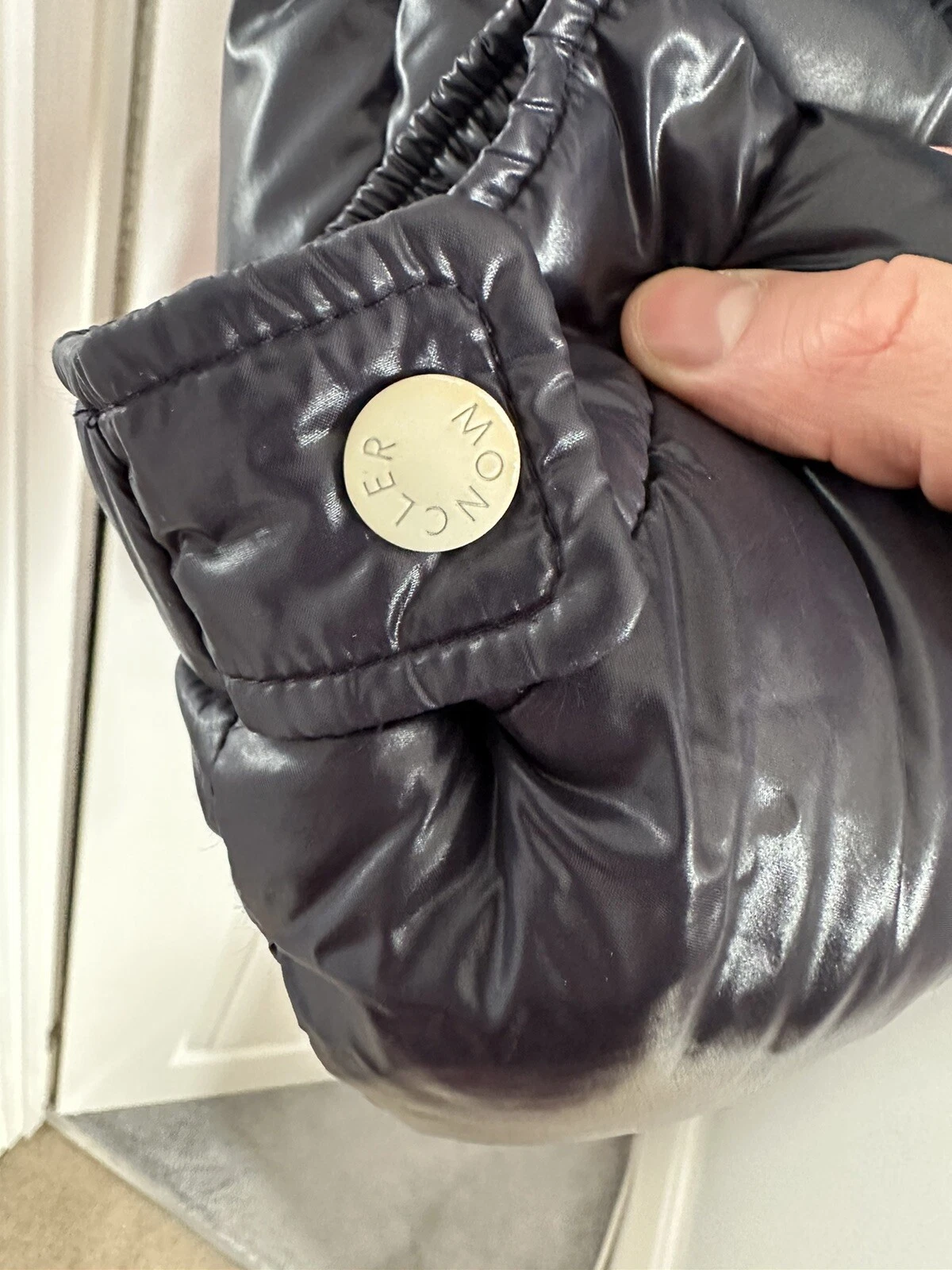 Moncler x KITH giacca tampone con cappuccio da uomo taglia 7 taglia estremamente rara.