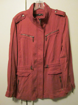 Tencel Military Style Anorak Jacket 