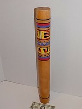 Bamboo Rain Maker Stick Percussion Music Instrument 23" Shaker Ethnic hand craft