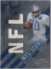 2008 Absolute Memorabilia NFL Icons Materials #4 Billy Sims 23/50