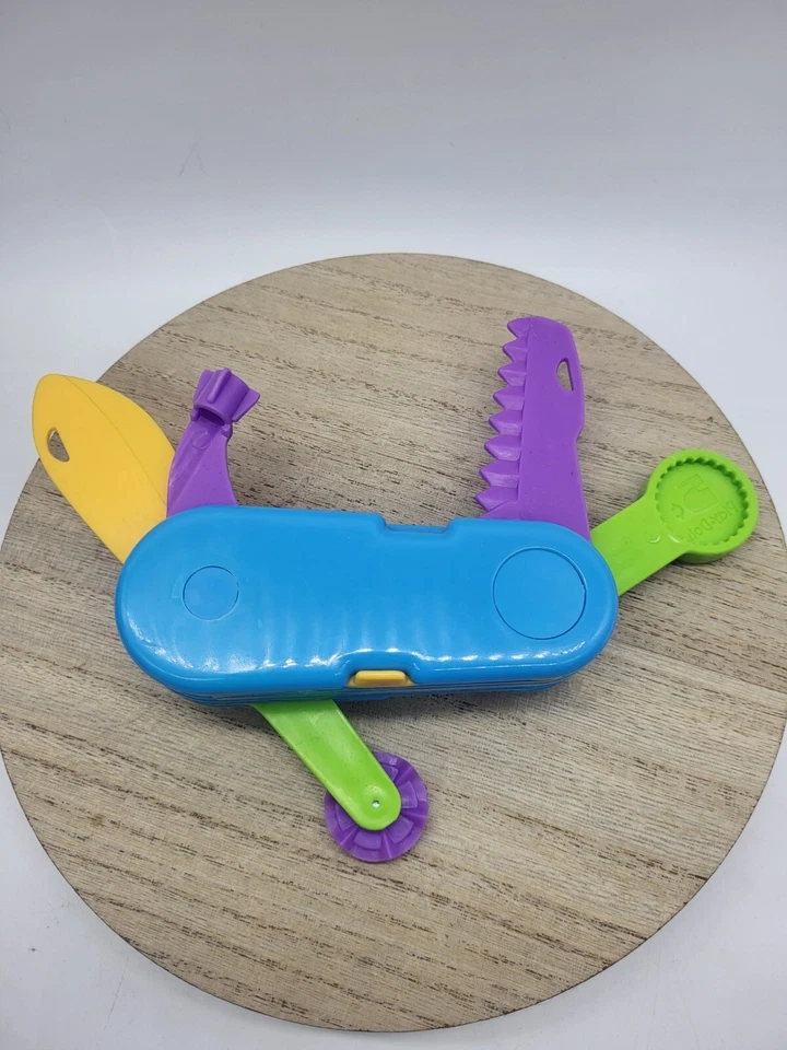 NAVAJA SUIZA/MULTIH VINTAGE 1998 PLAY-DOH FUN CUTTER DE PLAYSKOOL Foto 2 de 3