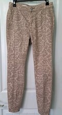 Pilcro Anthropologie Size 29 Patterned High Rise Denim Legging Skinny Pants NWT