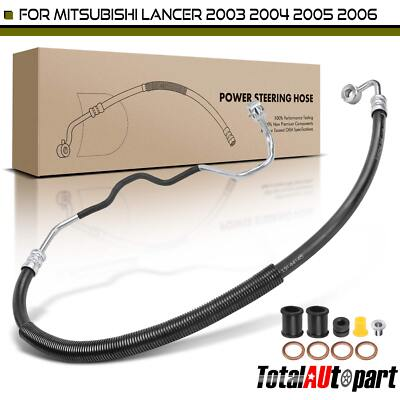 #ad Power Steering Pressure Line Hose Assembly for Mitsubishi Lancer 2003 2006 2.0L $55.08