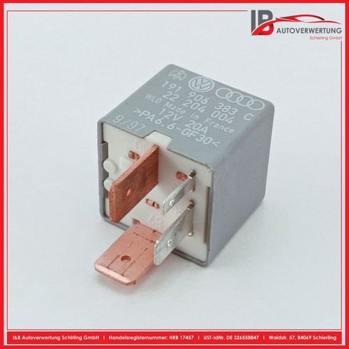 VW GOLF IV (1J1) 1.6 100PS Relais Kraftstoffpumpe 191906383C 22204004