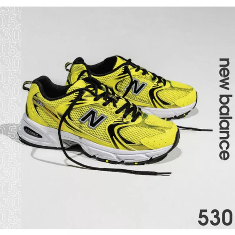 New balance yellow clearance black