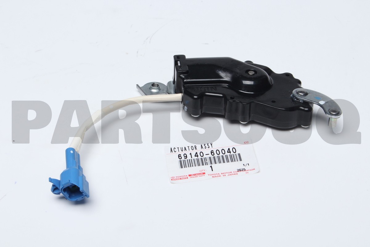 6914060040 Genuine Toyota ACTUATOR ASSY, REAR DOOR LOCK, LH 69140
