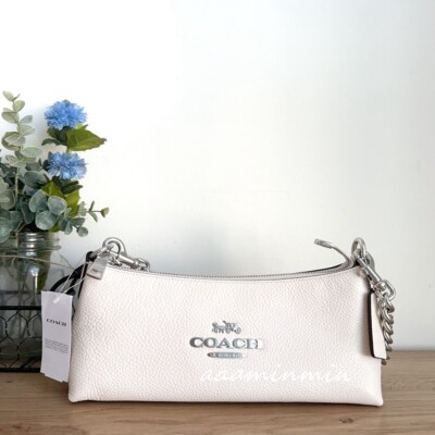 IN HAND Coach CL656 Charlotte Chain Shoulder Bag - Amazon Green