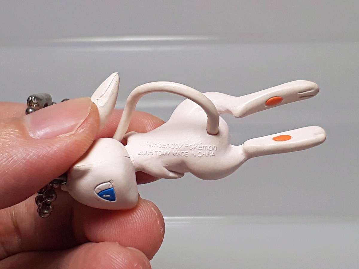 Mew Pokemon Swing Figure Keychain Tomy 2005 Toy Japan F06