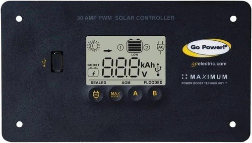 Go Power Go Power! GP-PWM-30-UL Solar Controller - 30A with Bluetooth