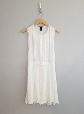 h&m crochet dress white Magda Butrym x HM crochet dress