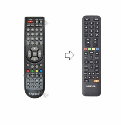 Telecomando compatibile per Q.BELL QT49K02 già programmato - Bandi Srl