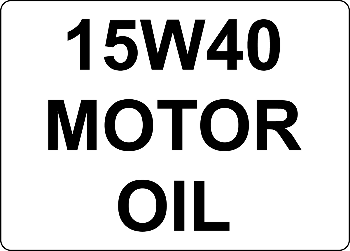15W40 MOTOR OIL | Laminated Vinyl Decal Sticker Label | eBay 15W40 MOTOR OIL | Laminated Vinyl Decal Sticker Label | eBay