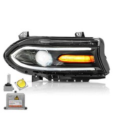 Hidxenon Projector Passenger Right Side For 2015-2021 Dodge Charger Headlight