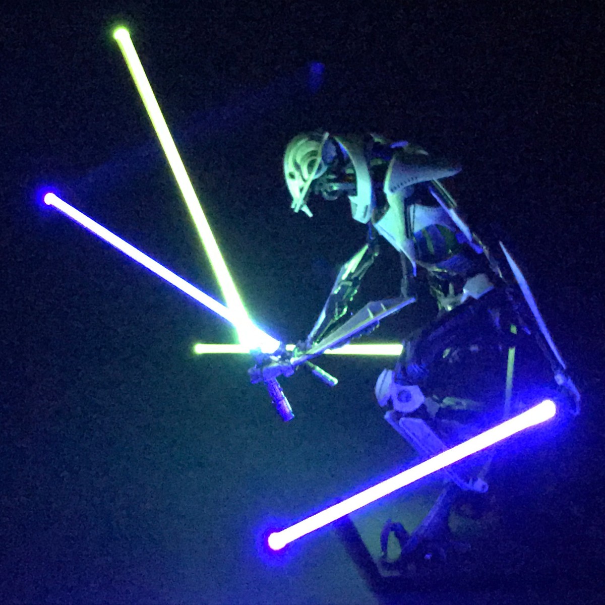1/12 プラモ STARWARS GENERAL Grievous Star Wars General Grievous 1/12scale color-coded plastic