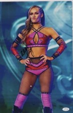ANNA JAY Signed All Elite Wrestling 11x17 Photo (Autograph COA)