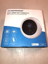 NEW! Momentum Meri Smart WiFi Thermostat, Works w/ Google Assistant, Touch 