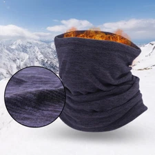 Winter Neck Warmer Gaiter Fleece Windproof Ski Face Mask Scarf for Cold Weather