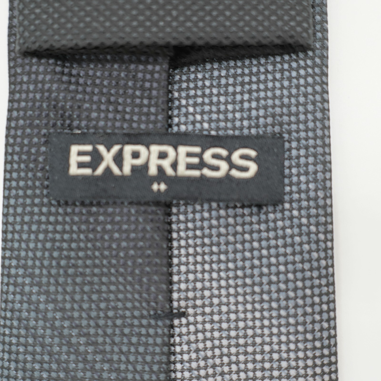 Express Gradient Gray Check Woven Polyester Skinn… - image 3