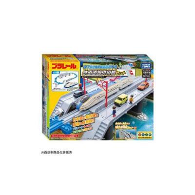Plarail 908876 - W7 Series Shinkansen & Railroad Bridge Set