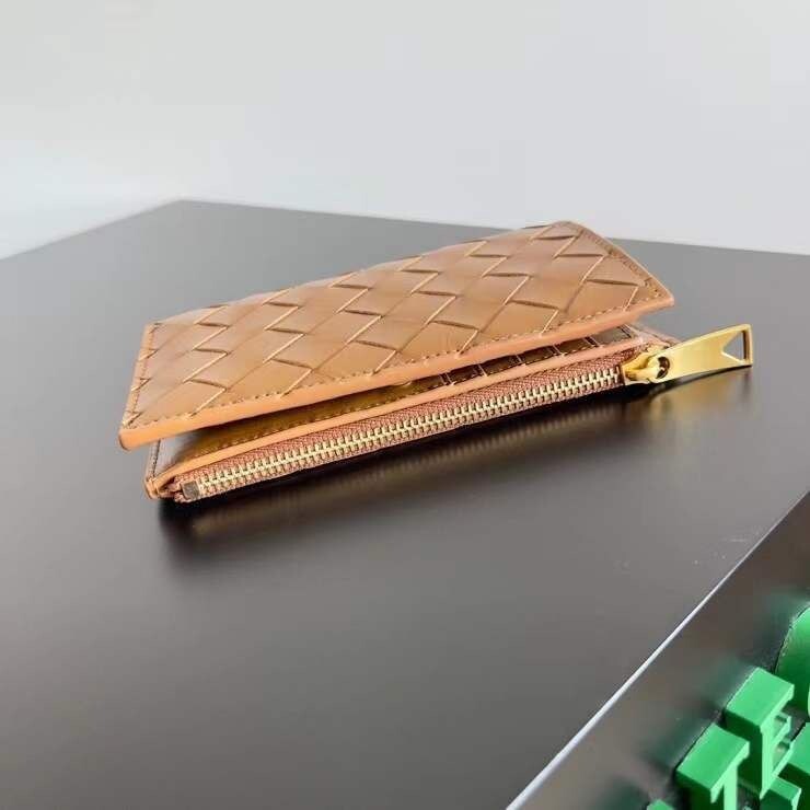 Bottega Veneta Intrecciato Bifold Wallet Card Holder Coin