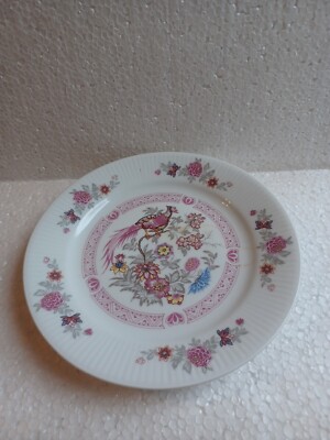 Frühstücksteller DDR Kahla Vogel Ø  19 cm Thüringen Porzellan
