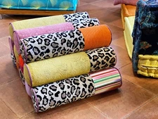 Cylinder Pillow Bolster Cover Round Neck Pillows Cervical Neck Roll Memory Foam