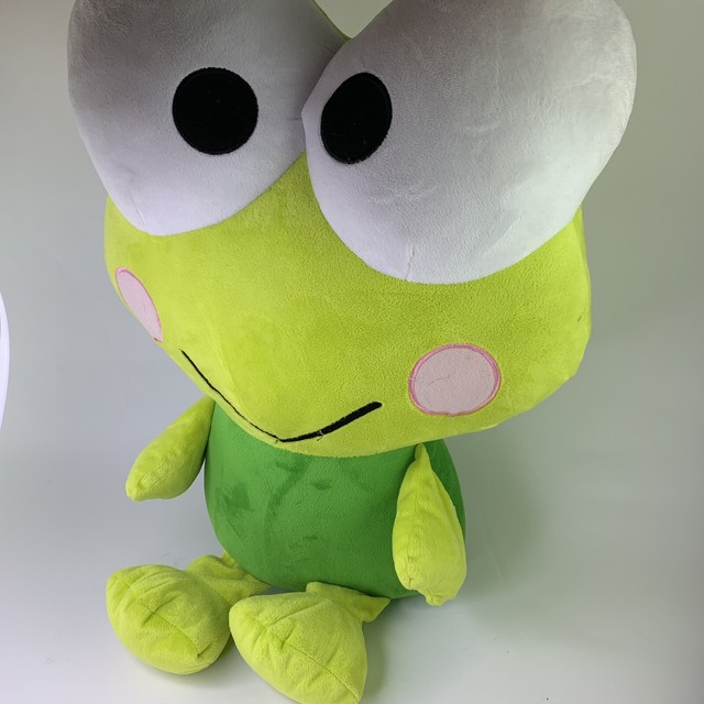 Extra Large Sanrio Fiesta Kero Kero Keroppi 24.5â Stuffed Plush 2014 Hello Kitty | eBay