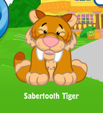 Webkinz Sabertooth Tiger Virtual Adoption Code Only Messaged Webkinz Tiger Code 