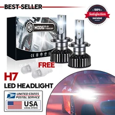 2 X H7 LED Headlight Bulbs 120000LM 6000K 200W For Volvo S70 1998-2000