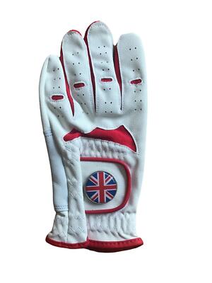 NEUER JUNIOR ALLWETTER-GOLFHANDSCHUH. GR. S, M ODER L. UNION JACK BALLMARKER 