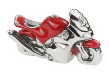 Miniatur Motorrad rot 5cm Geldgeschenk f. Urlaub Führerschein Verpackung  usw291